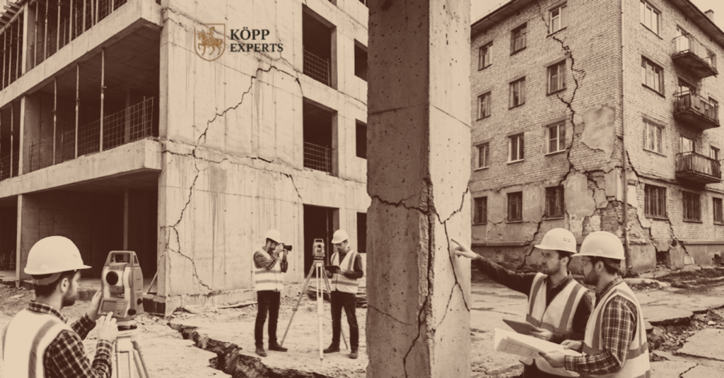 Principais falhas construtivas que exigem perícia técnica