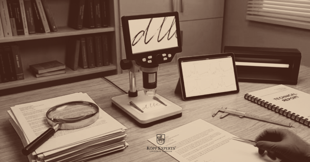 Etapas da perícia grafotécnica e como ela é realizada